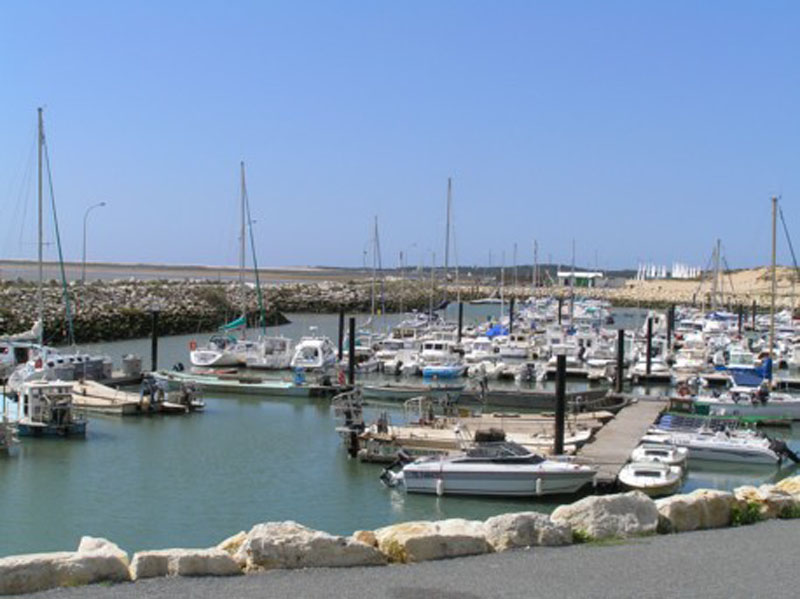 The marina at La Palmyre